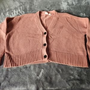Girls Size 10 Gap Cropped Cardigan Sweater